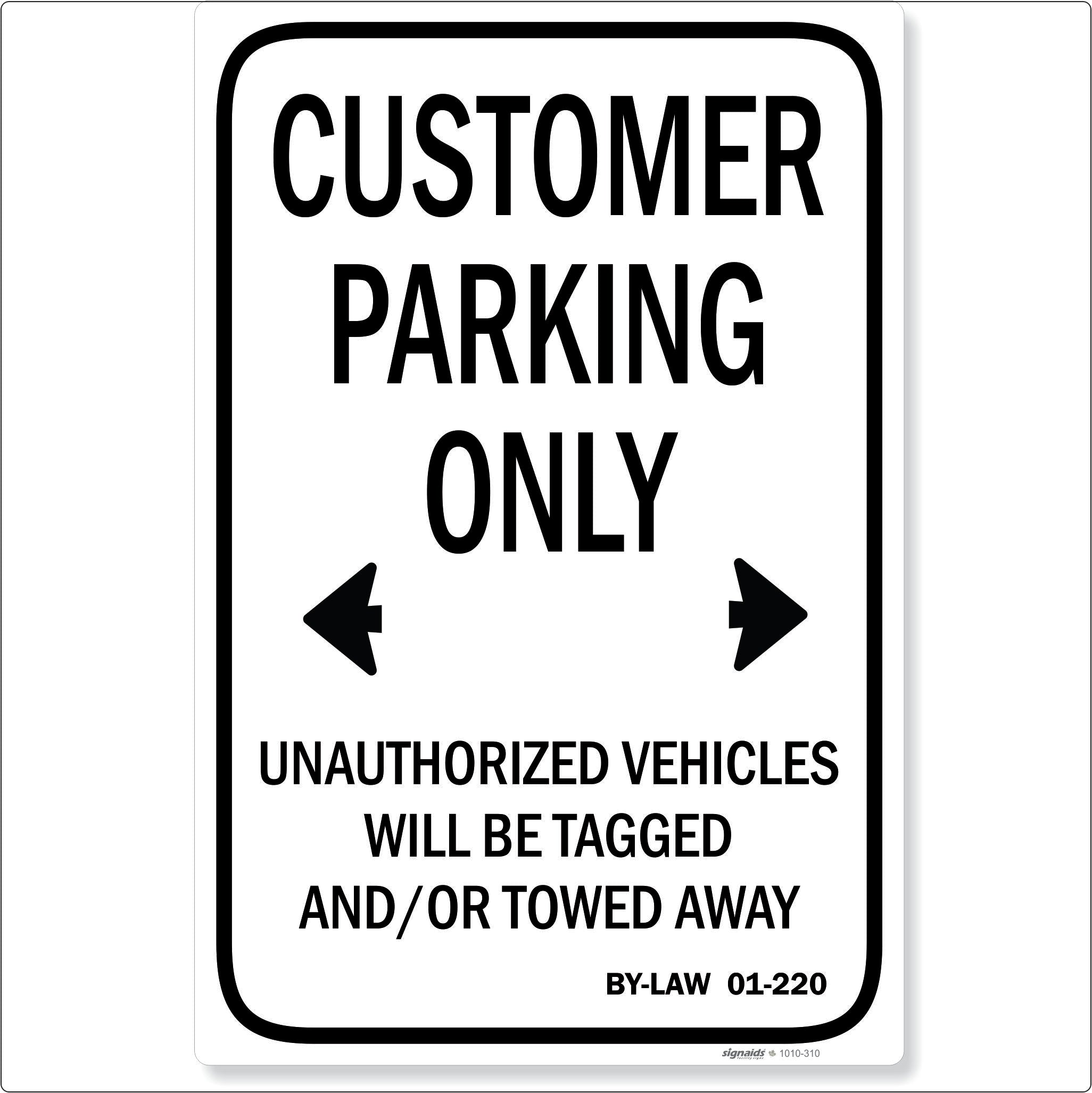 Customer Parking Only