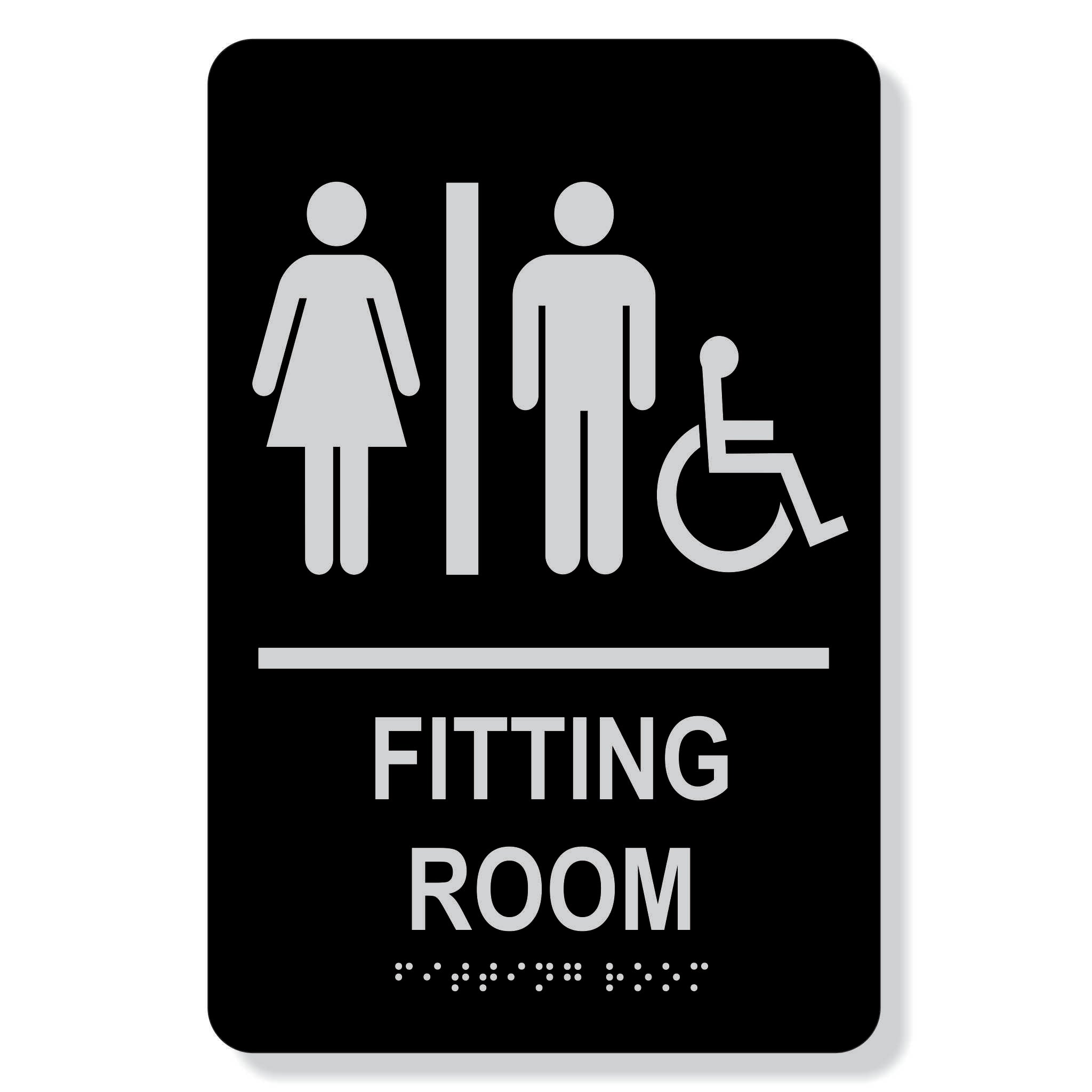 TJX- 6" x 9" Fitting Room Sign