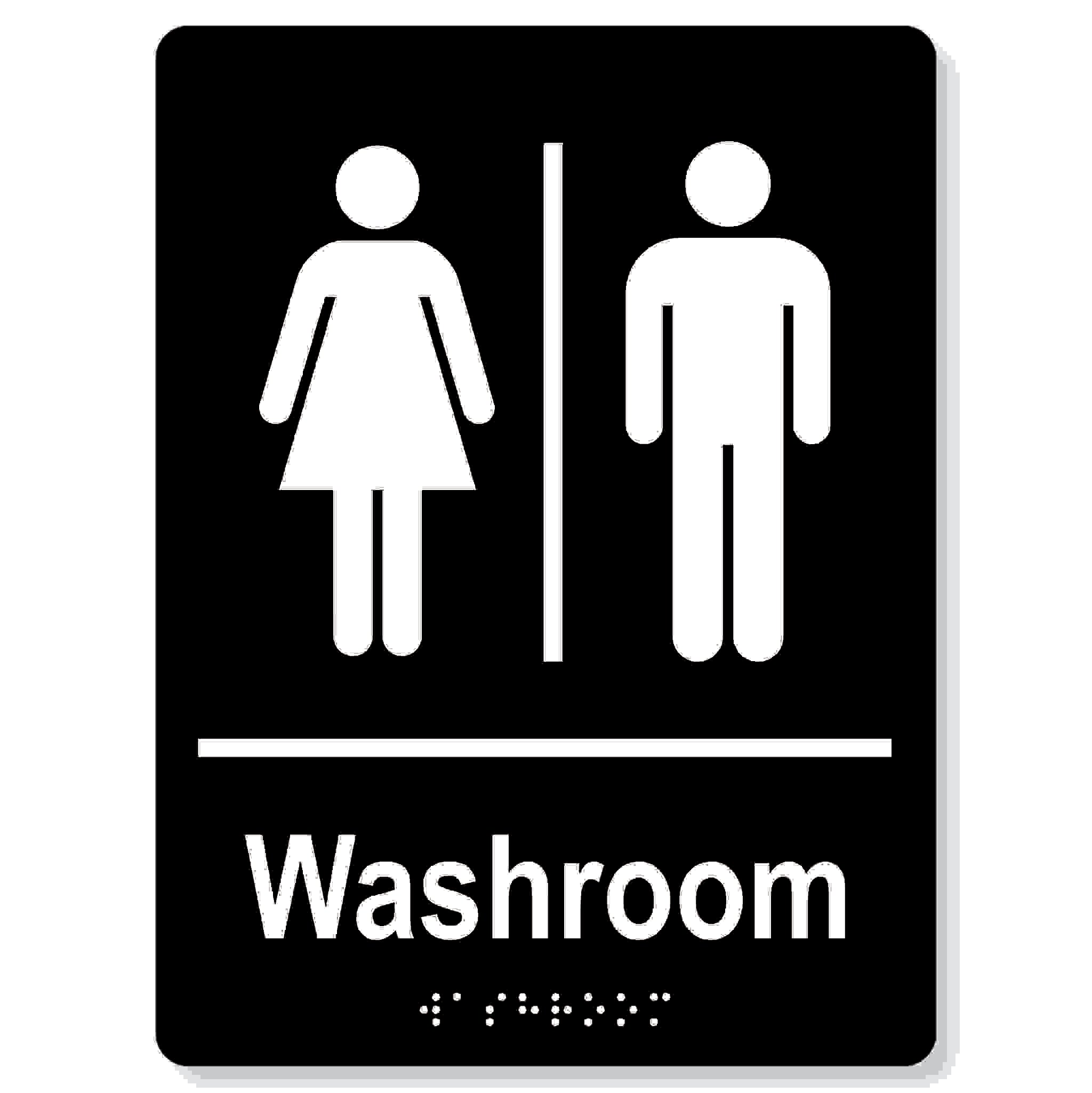 Washroom Sign