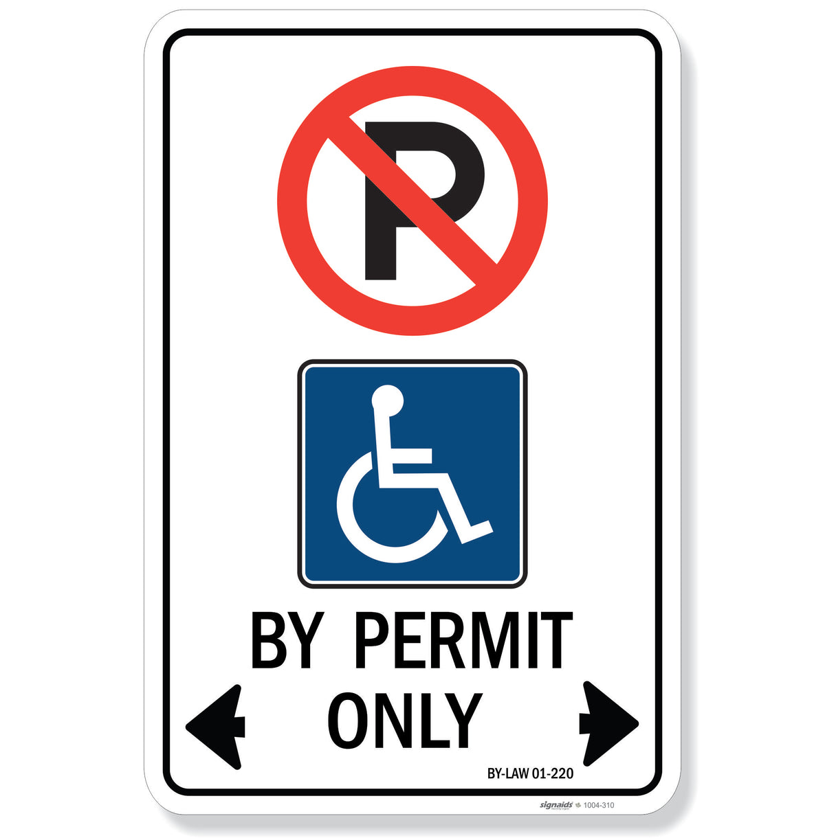Accessible Parking Sign - City of Hamilton — Signaids