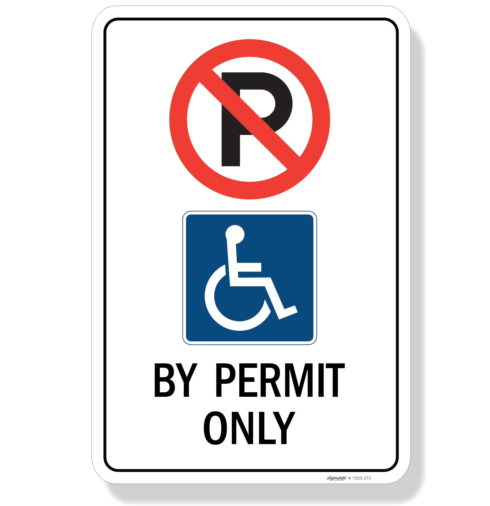 Provincial Accessible Parking Sign