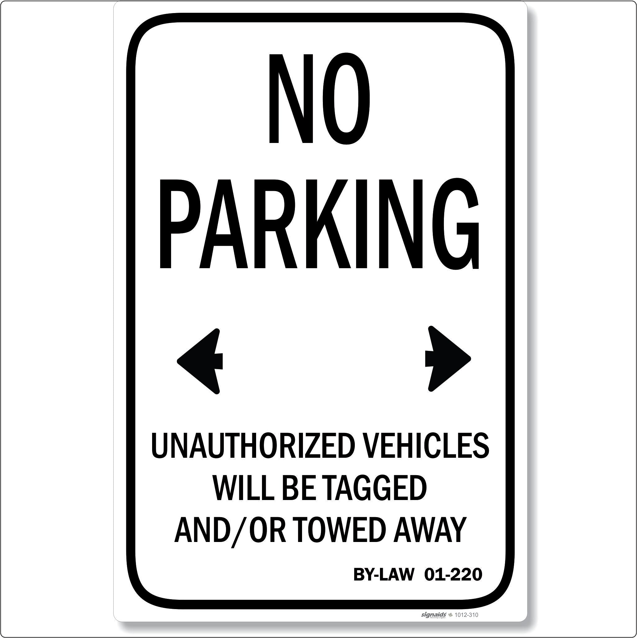 No Parking - Hamilton By-Law